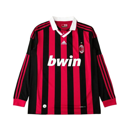 AC Milan Local 2009/2010 Manga Larga