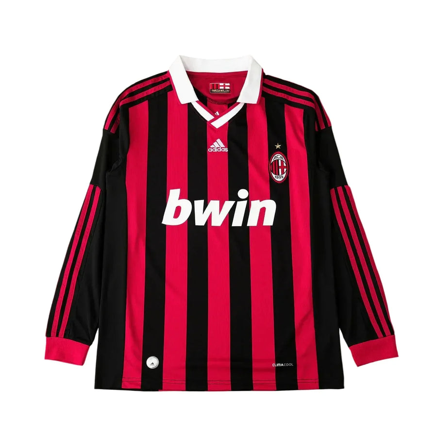 AC Milan Local 2009/2010 Manga Larga