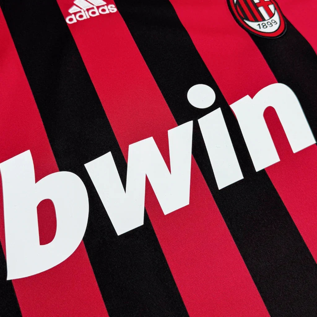 AC Milan Local 2009/2010 Manga Larga