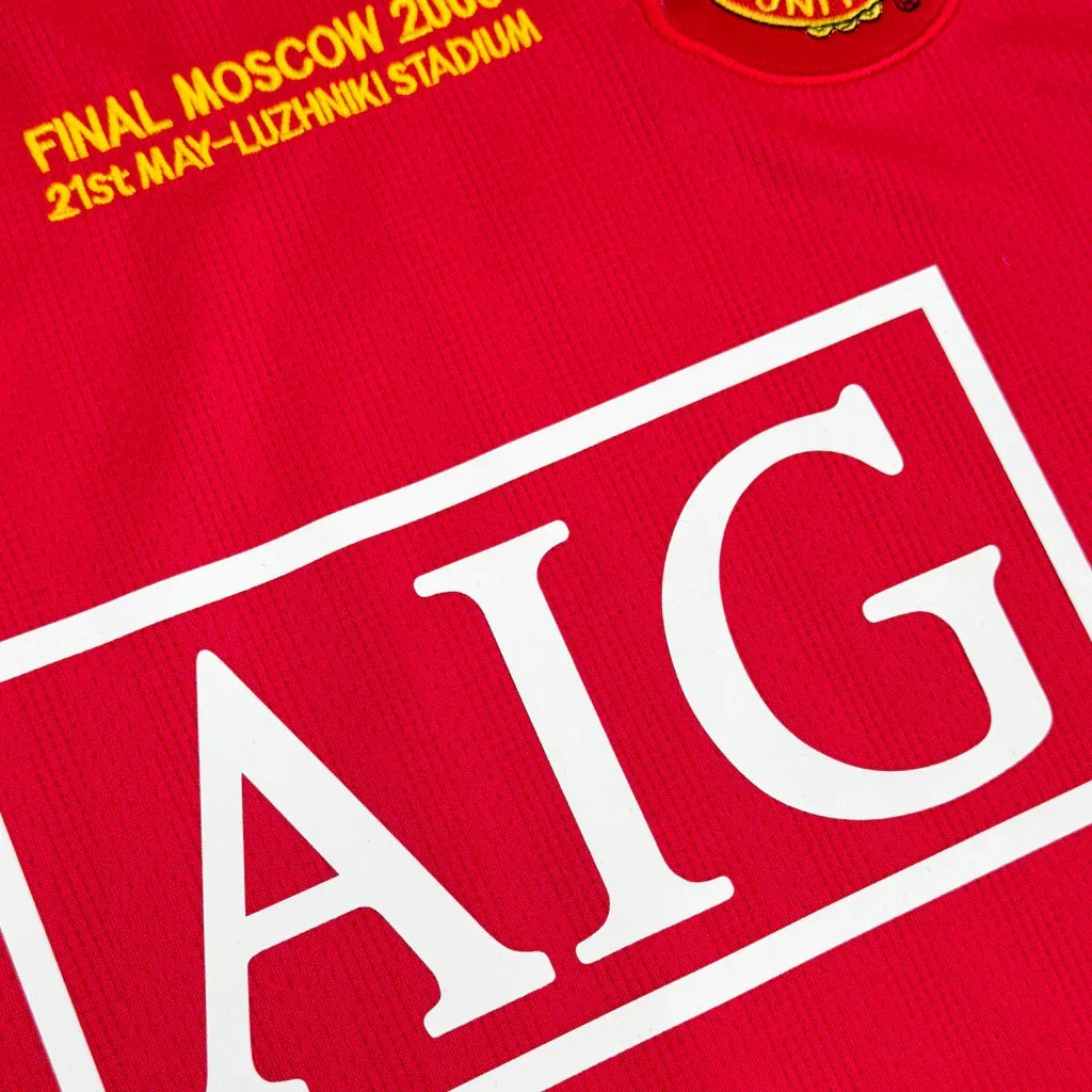 Manchester United Local 2008 Manga larga