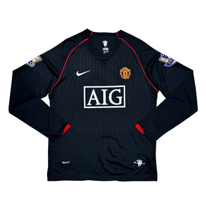 Manchester United Visitante 2007/2008 Manga larga