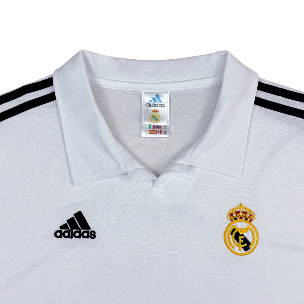 Real Madrid Local 2001/2002 Manga Larga