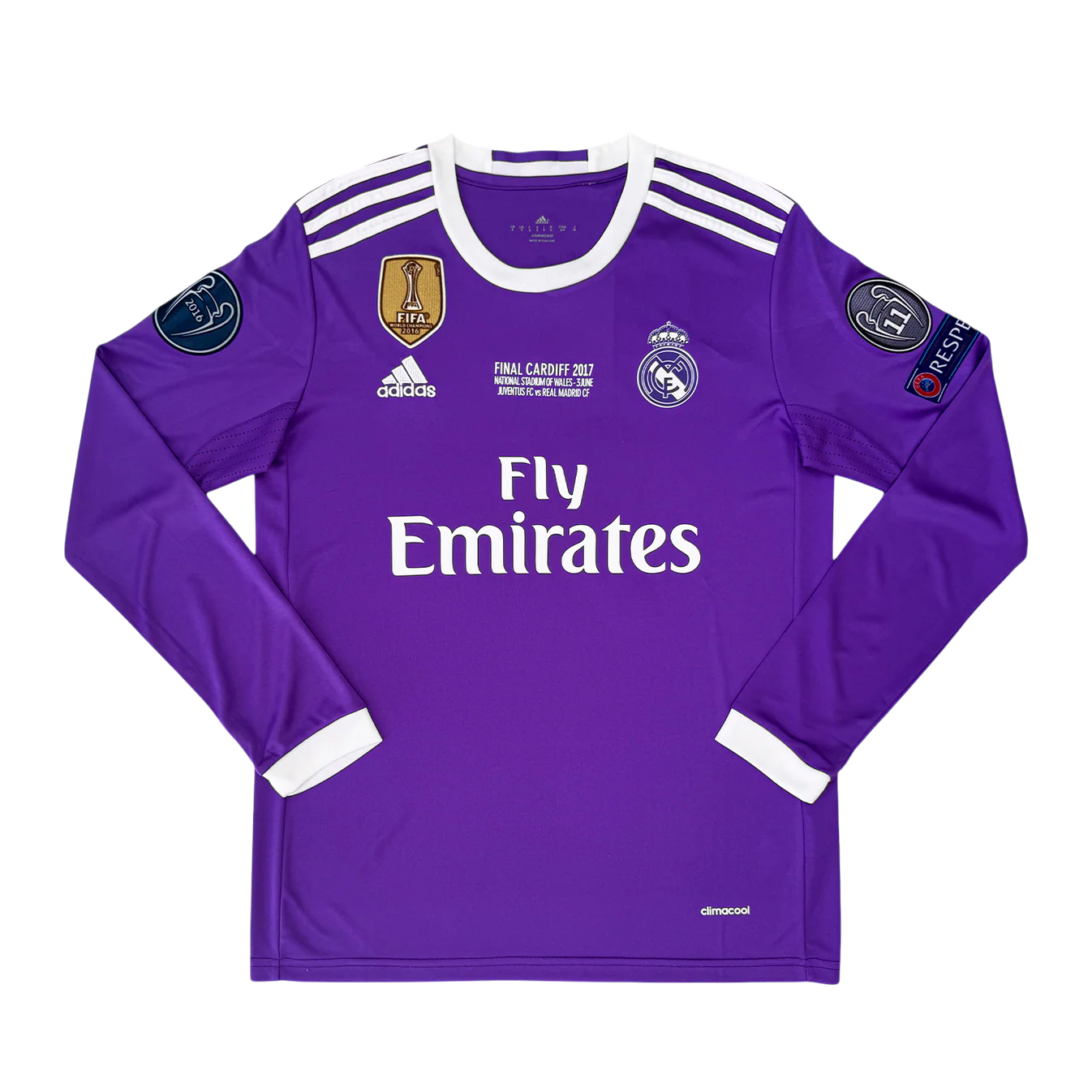 Real Madrid Visita 2016/2017 Manga Larga