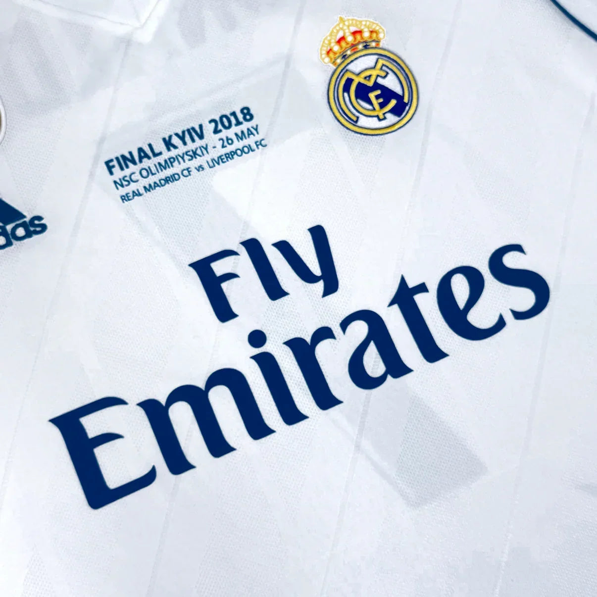 Real Madrid Local 2017/2018 Manga Larga