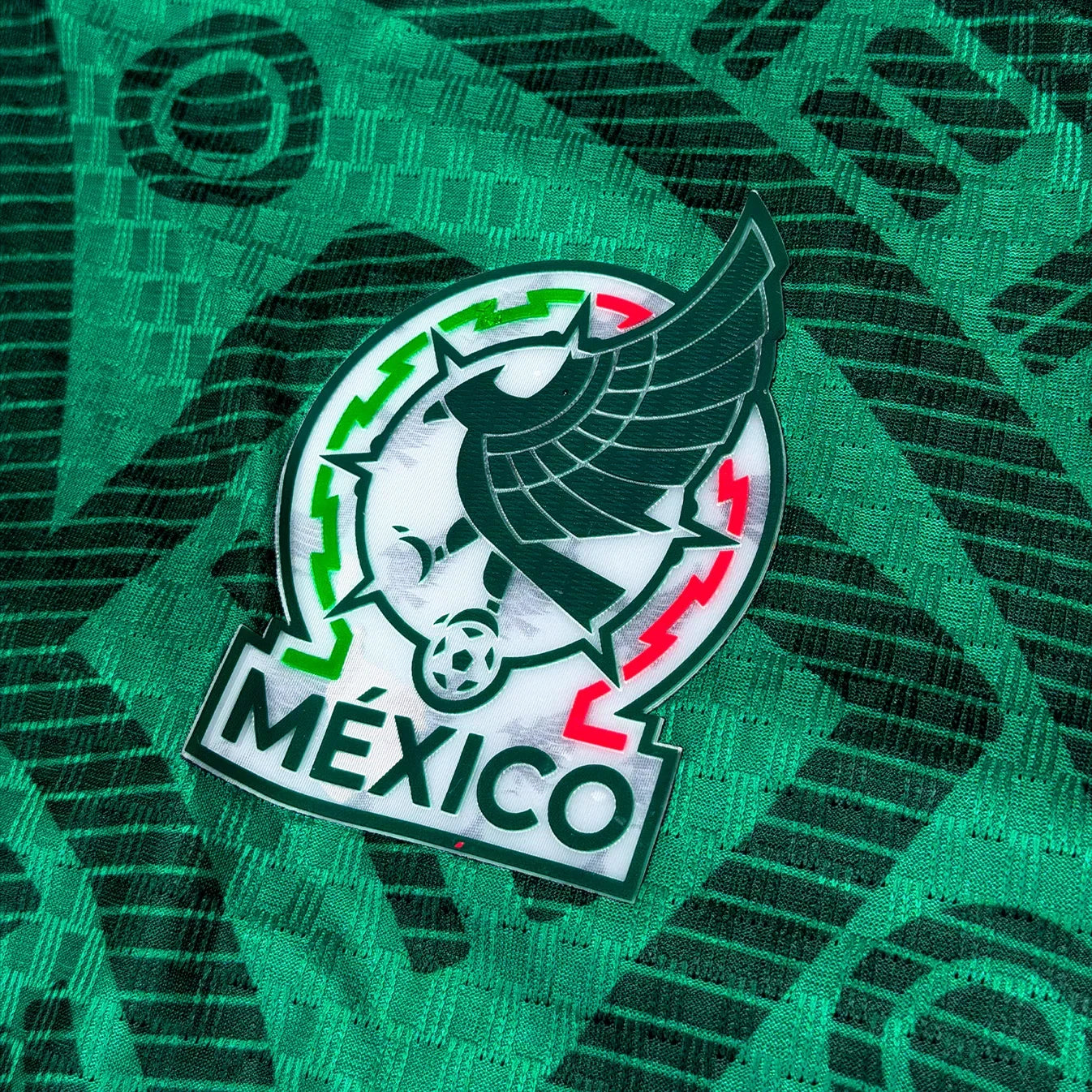 Manga larga Mexico Local Mundial - 2026