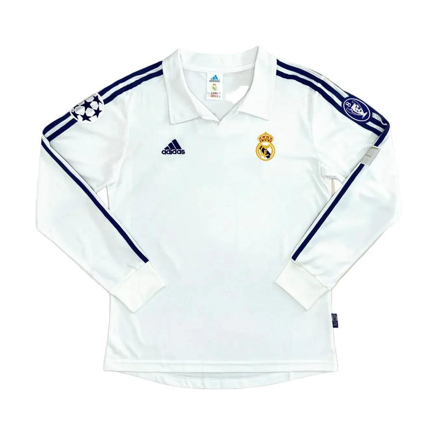 Real Madrid Local 2001/2002 Manga Larga