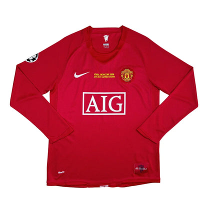 Manchester United Local 2008 Manga larga