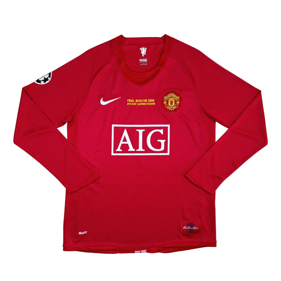 Manchester United Local 2008 Manga larga